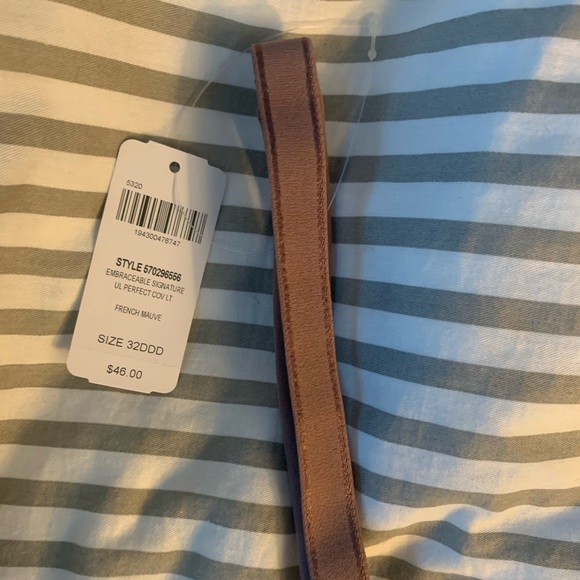 NWT Embraceable Signature Lace Unlined Perfect Coverage Bra - Picture 5 of 6